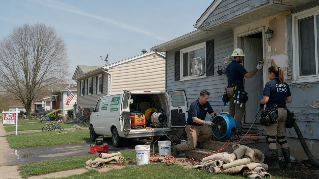 Flood Cleanup in Apple Creek, OH near me