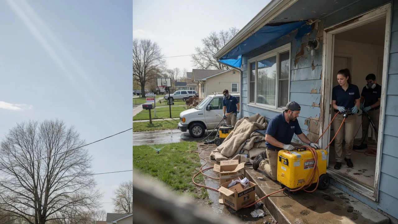 Basement Flood Cleanup in Apple Creek, OH near me